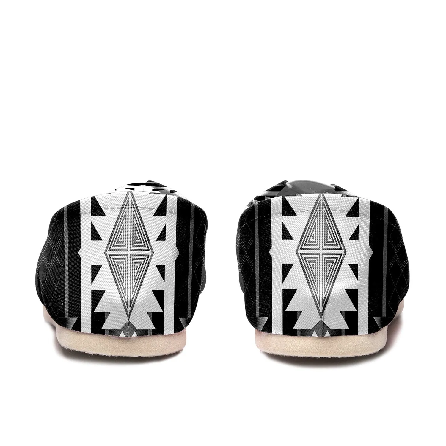 Okotoks Black and White Slip On