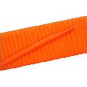 Oval Athletic Laces - Neon Orange (2 Pair Pack) Shoelaces