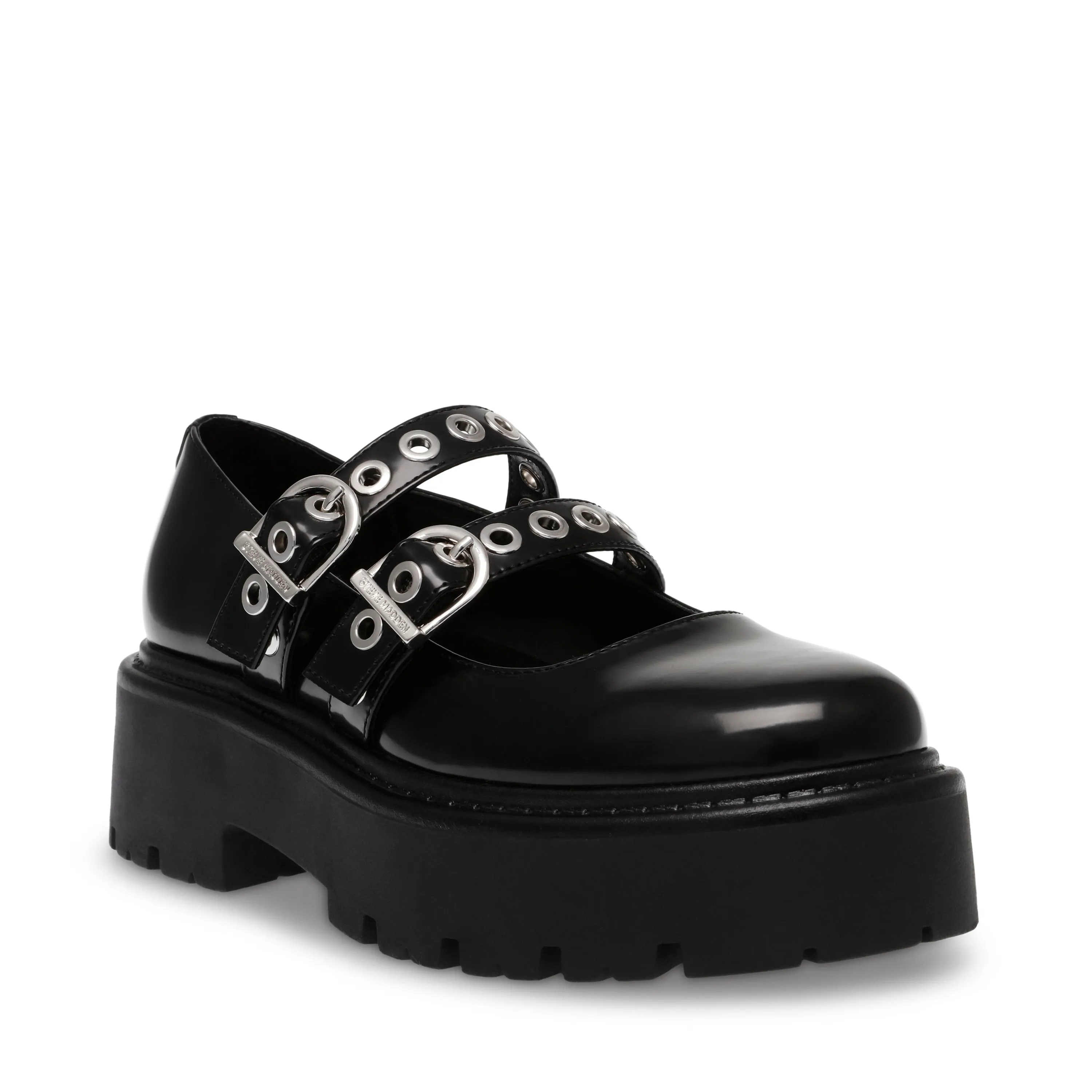 Overt Flat Shoe BLK ACTION LEATHER