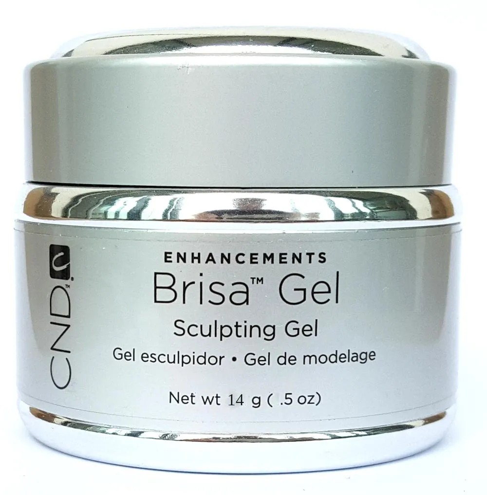 Pure White - Opaque * CND Brisa Gel