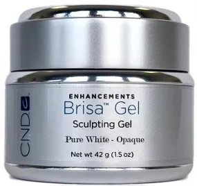 Pure White - Opaque * CND Brisa Gel