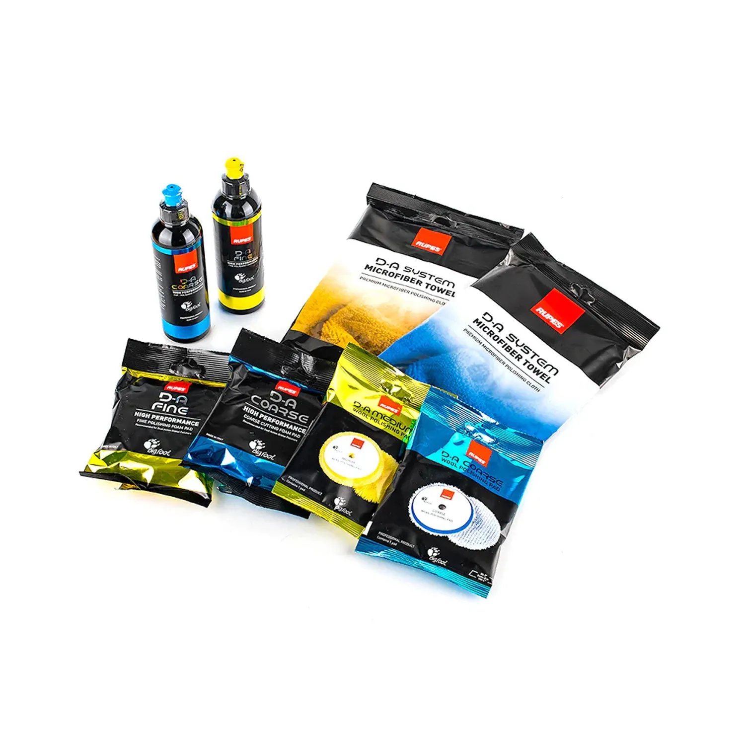 RUPES HLR75 Mini Cordless Polisher Complete Kit