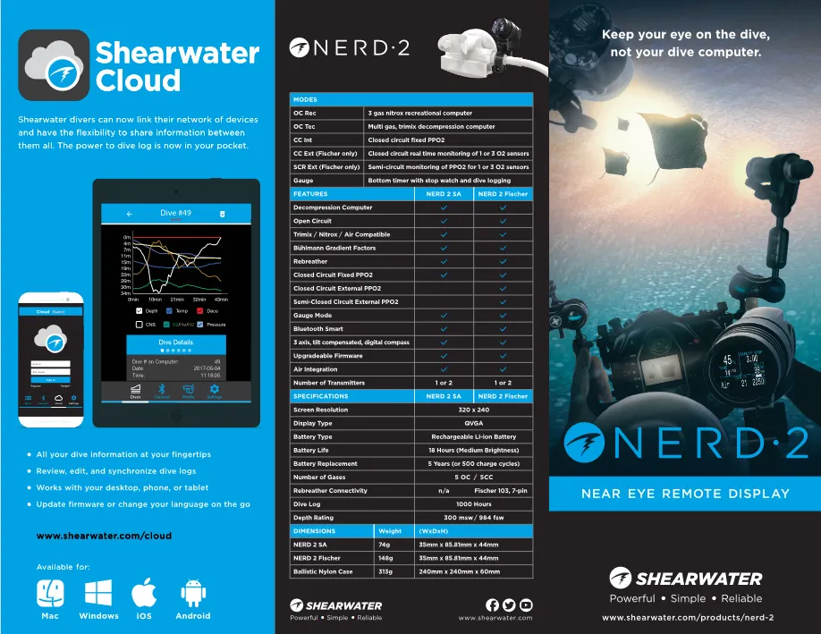 Shearwater Nerd 2