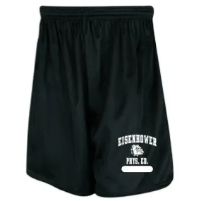 SHORTS AUGUSTA EISENHOWER GYM UNIFORM MESH SHORTS / BLACK