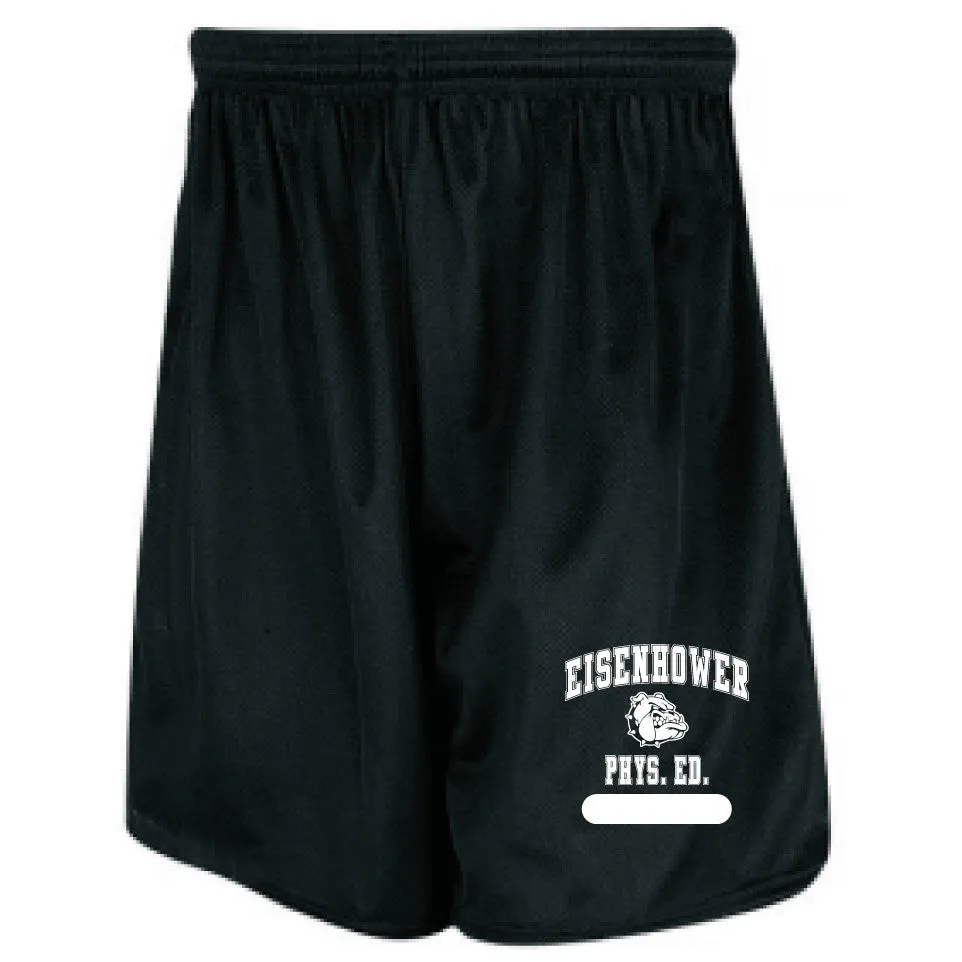 SHORTS AUGUSTA EISENHOWER GYM UNIFORM MESH SHORTS / BLACK