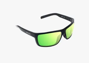 Sigs Black Gloss Green Mirror Glass