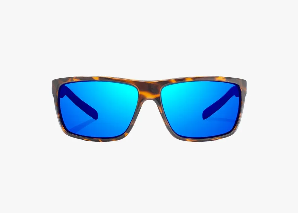 Sigs Brown Tortise Blue Mirror Glass