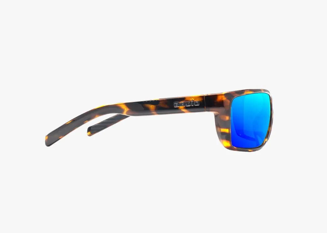 Sigs Brown Tortise Blue Mirror Glass