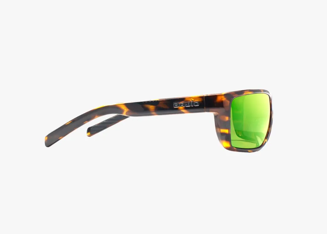 Sigs Brown Tortise Green Mirror Poly