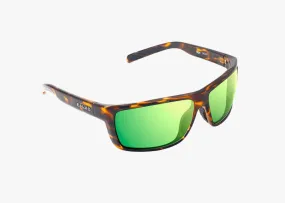 Sigs Brown Tortise Green Mirror Poly