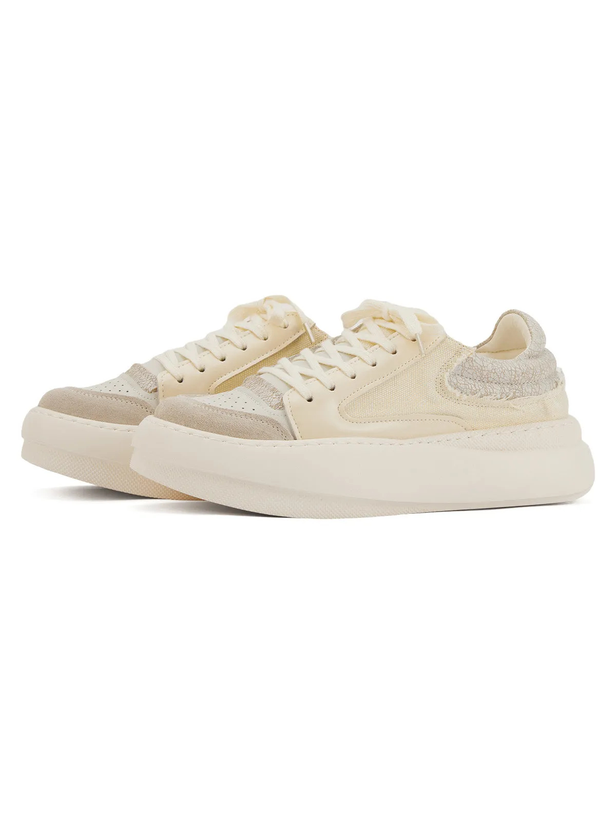 Sneakerhill Versatile Centennial Low Leather Sneakers - 2153