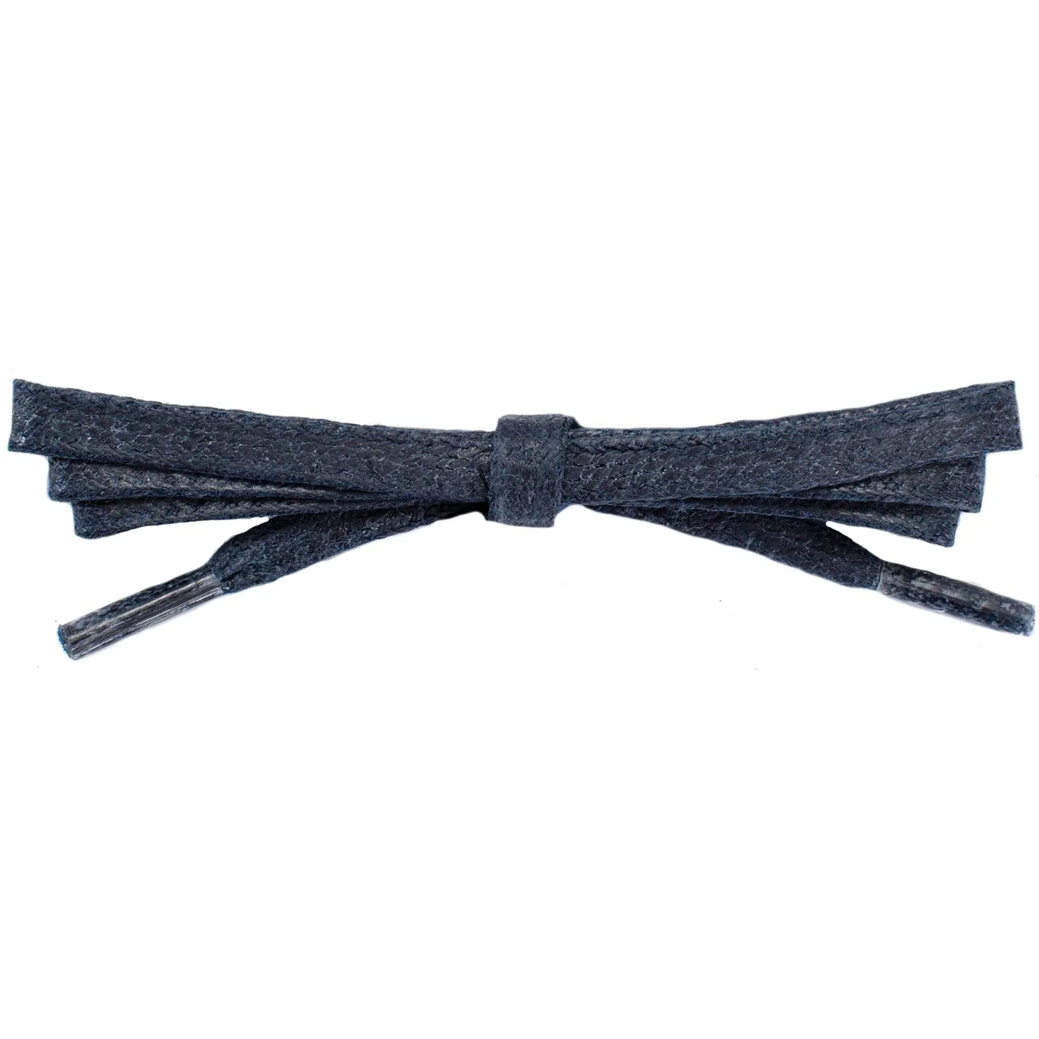 Spool - Waxed Cotton 1/4" Flat Dress - Navy Blue (100 yards) Shoelaces