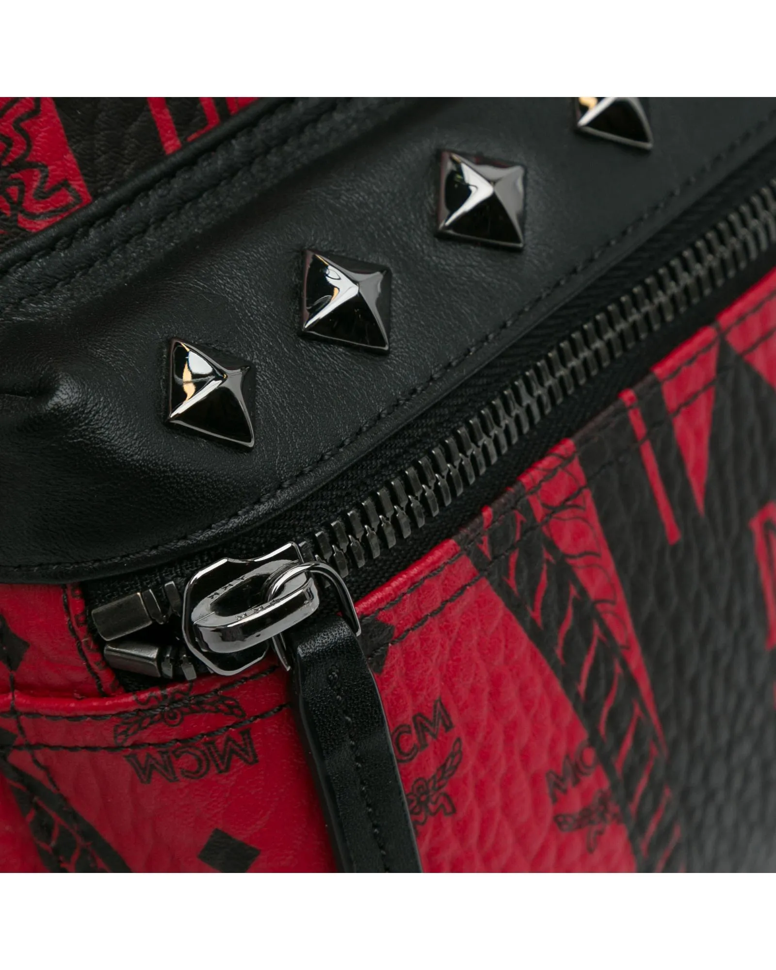 Studded Canvas Backpack