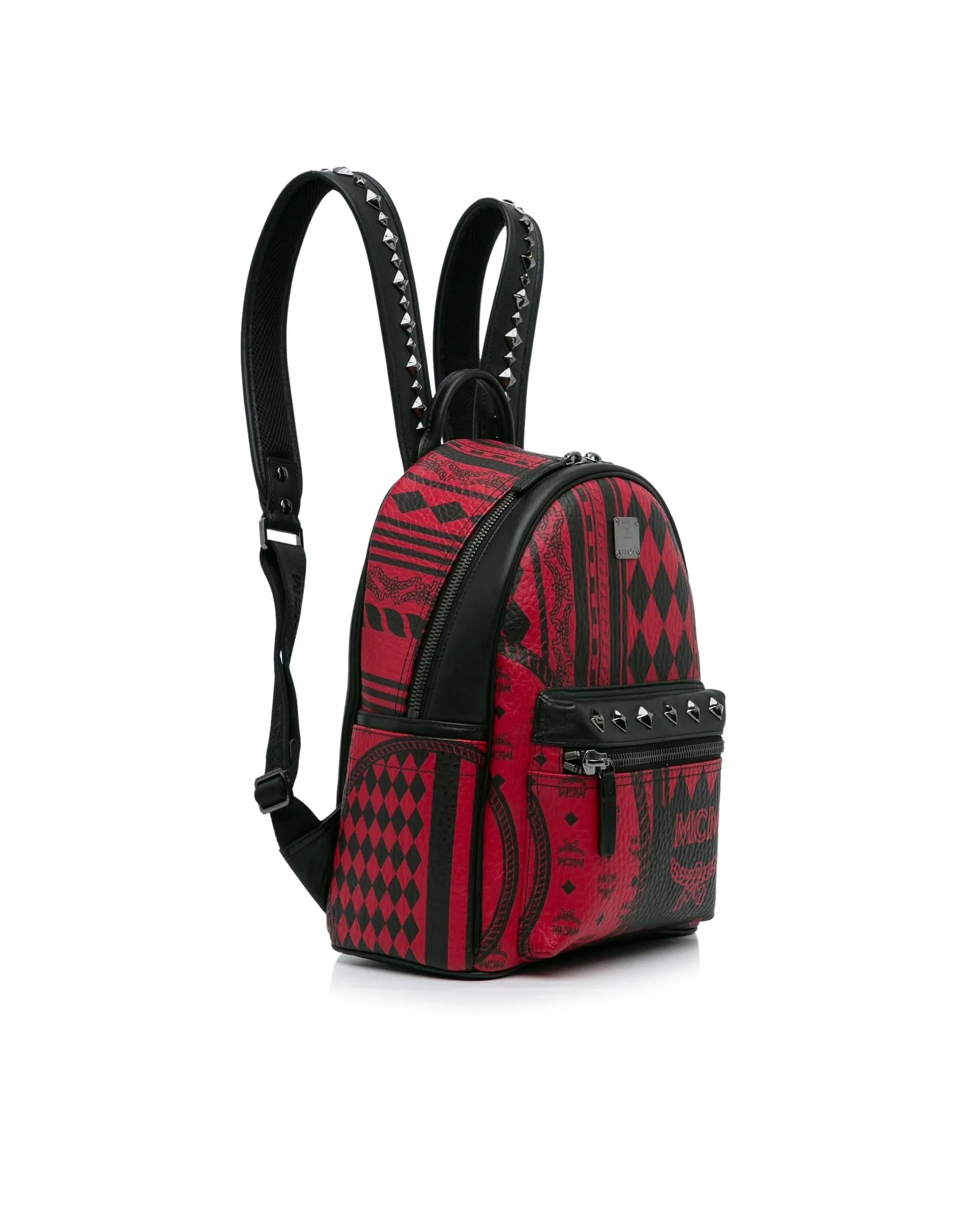 Studded Canvas Backpack