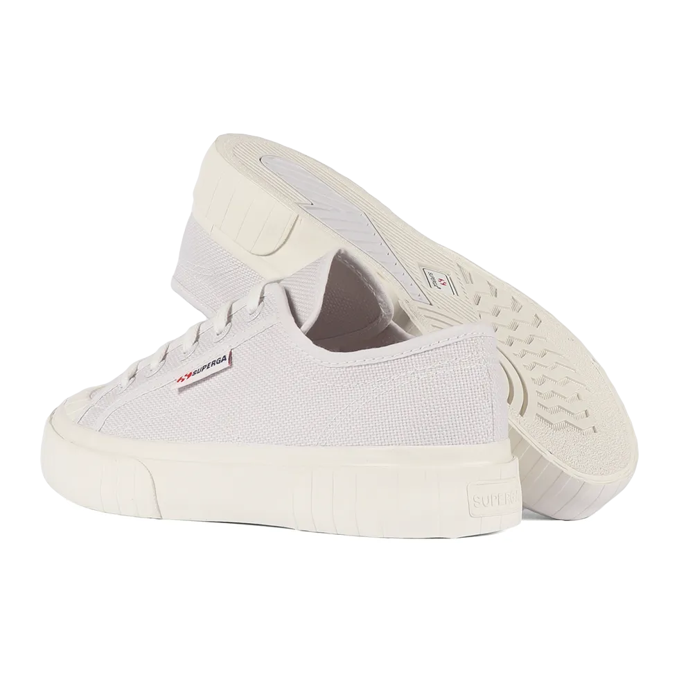 Superga 2630 Stripe Grey Light Full Avorio