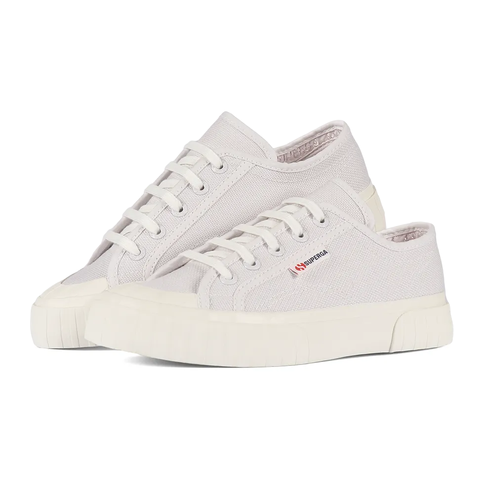 Superga 2630 Stripe Grey Light Full Avorio