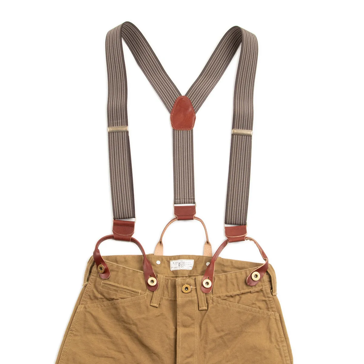 Suspenders - Dark Brown
