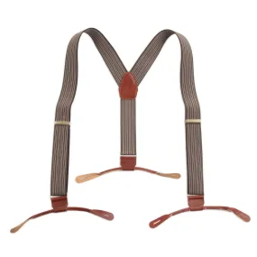 Suspenders - Dark Brown