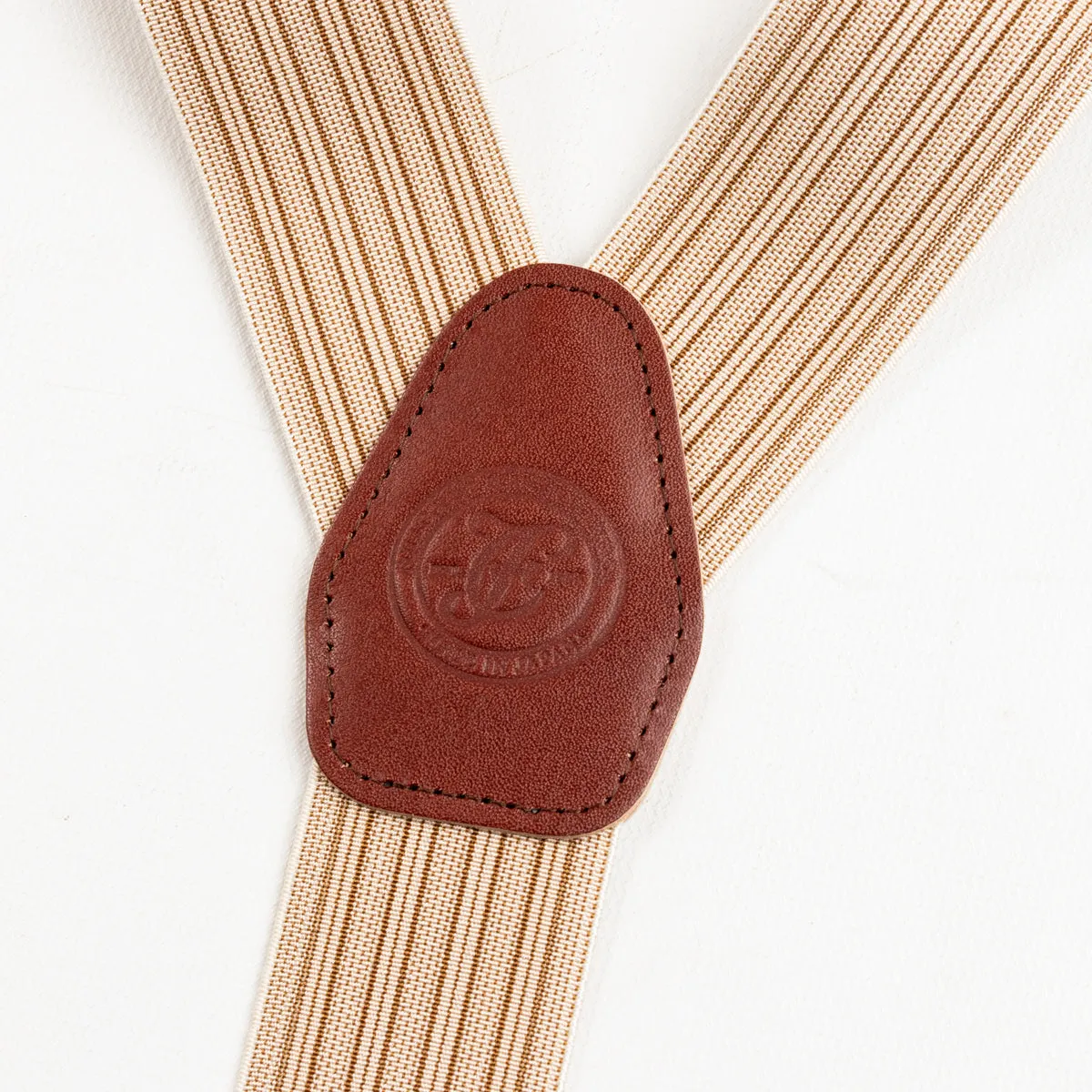 Suspenders - Ecru
