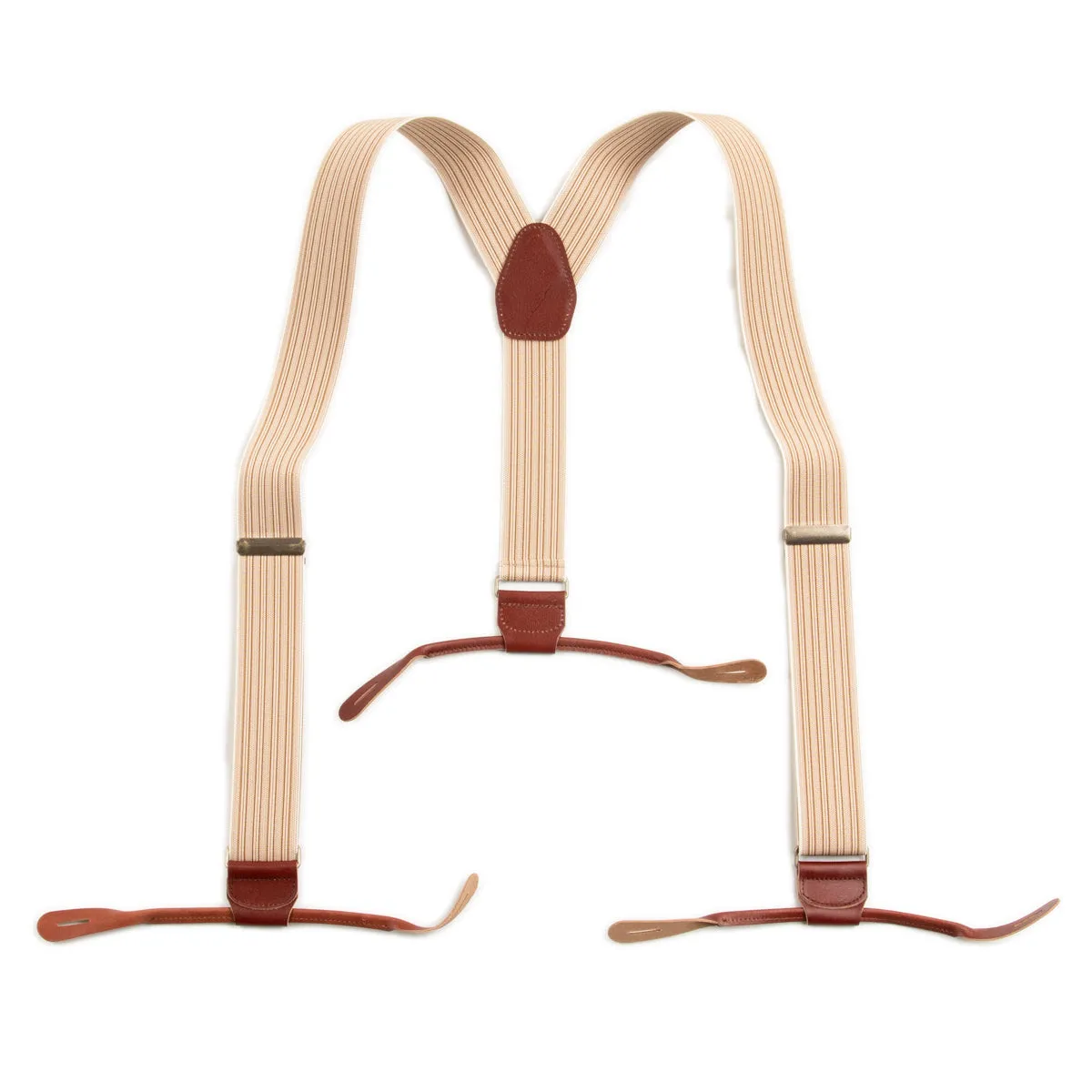 Suspenders - Ecru