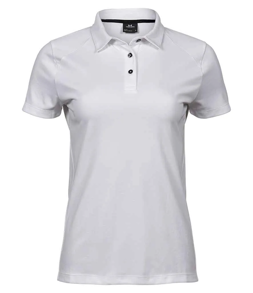 Tee Jays Ladies Luxury Sport Polo Shirt | White