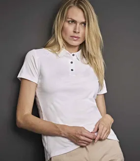 Tee Jays Ladies Luxury Sport Polo Shirt | White