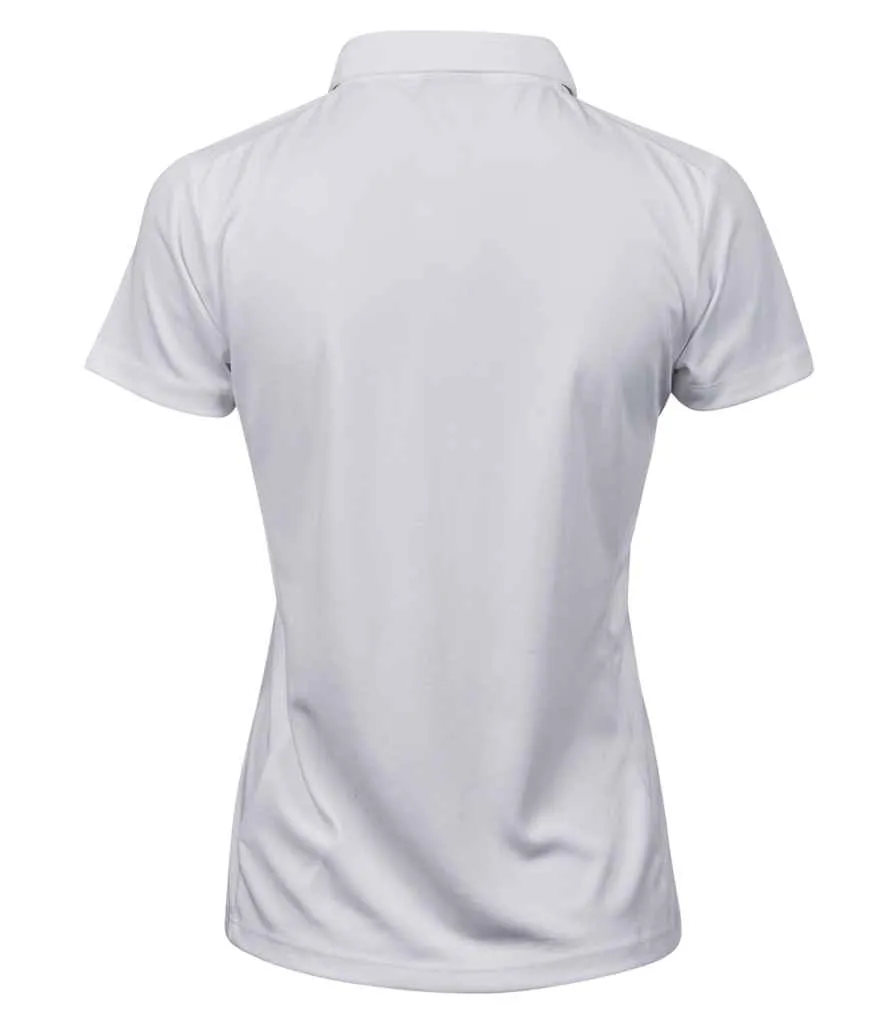 Tee Jays Ladies Luxury Sport Polo Shirt | White