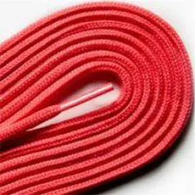 Thin Round Fashion Dress 1/8" Laces - Neon Pink (2 Pair Pack) Shoelaces