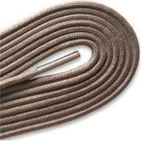 Thin Round Fashion Dress 1/8" Laces - Sand (2 Pair Pack) Shoelaces