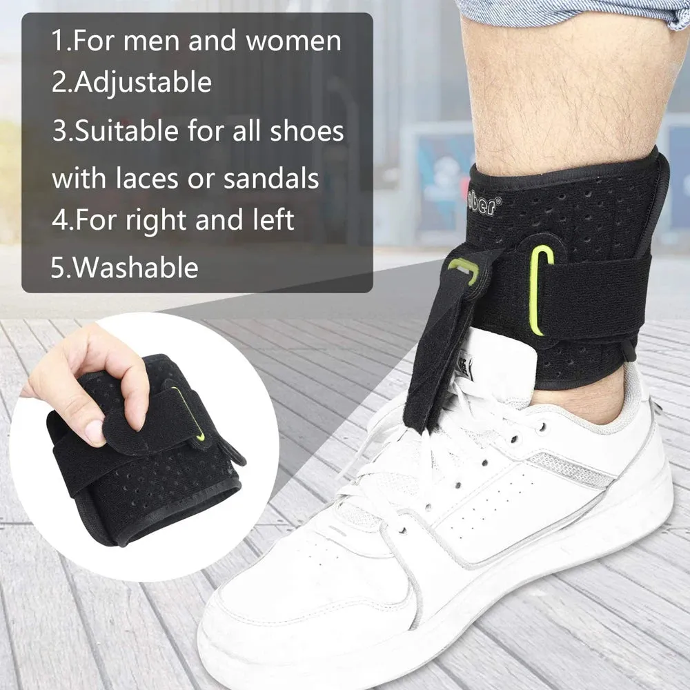 TOPRUNN Adjustable Drop Foot Brace - Essential Support for Stroke Warriors