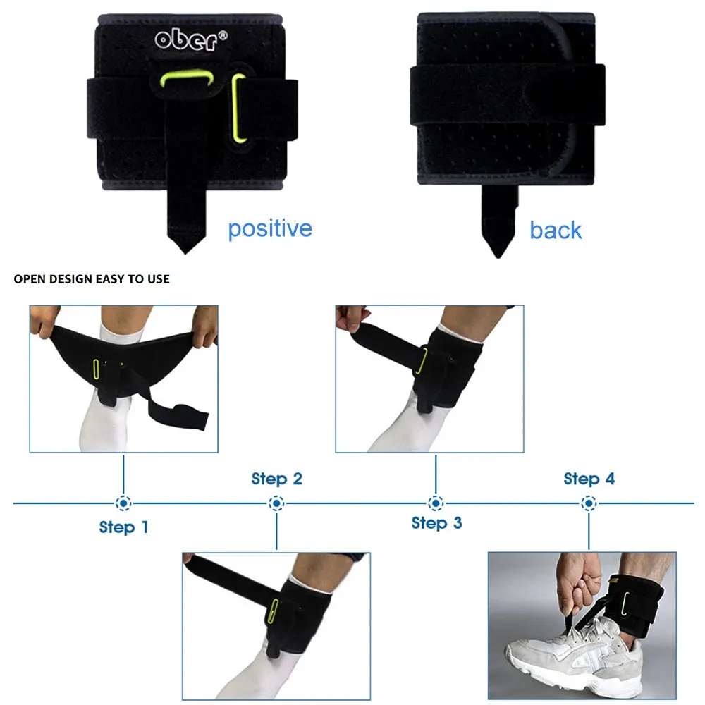 TOPRUNN Adjustable Drop Foot Brace - Essential Support for Stroke Warriors