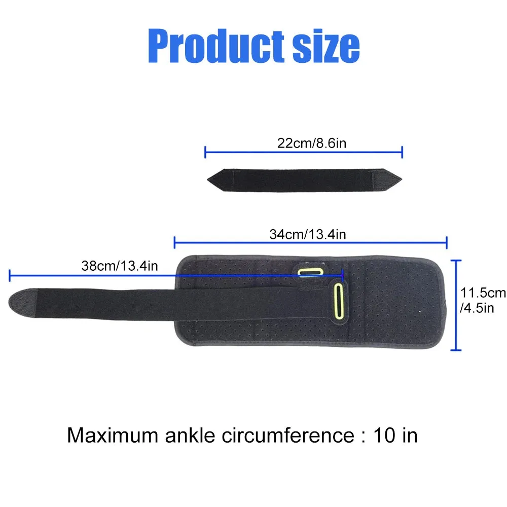 TOPRUNN Adjustable Drop Foot Brace - Essential Support for Stroke Warriors