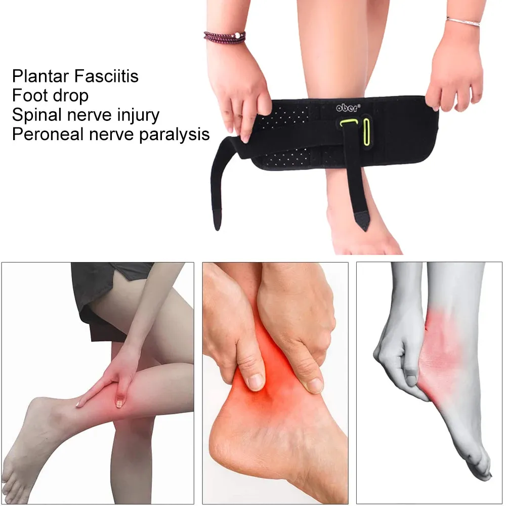 TOPRUNN Adjustable Drop Foot Brace - Essential Support for Stroke Warriors