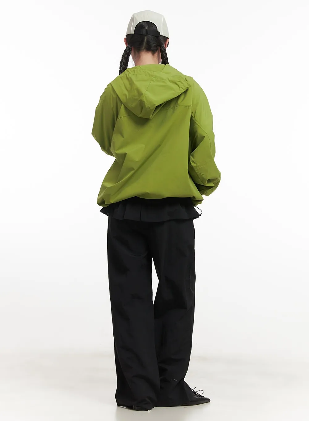 Wide Fit Frill Skirt Pants CF524