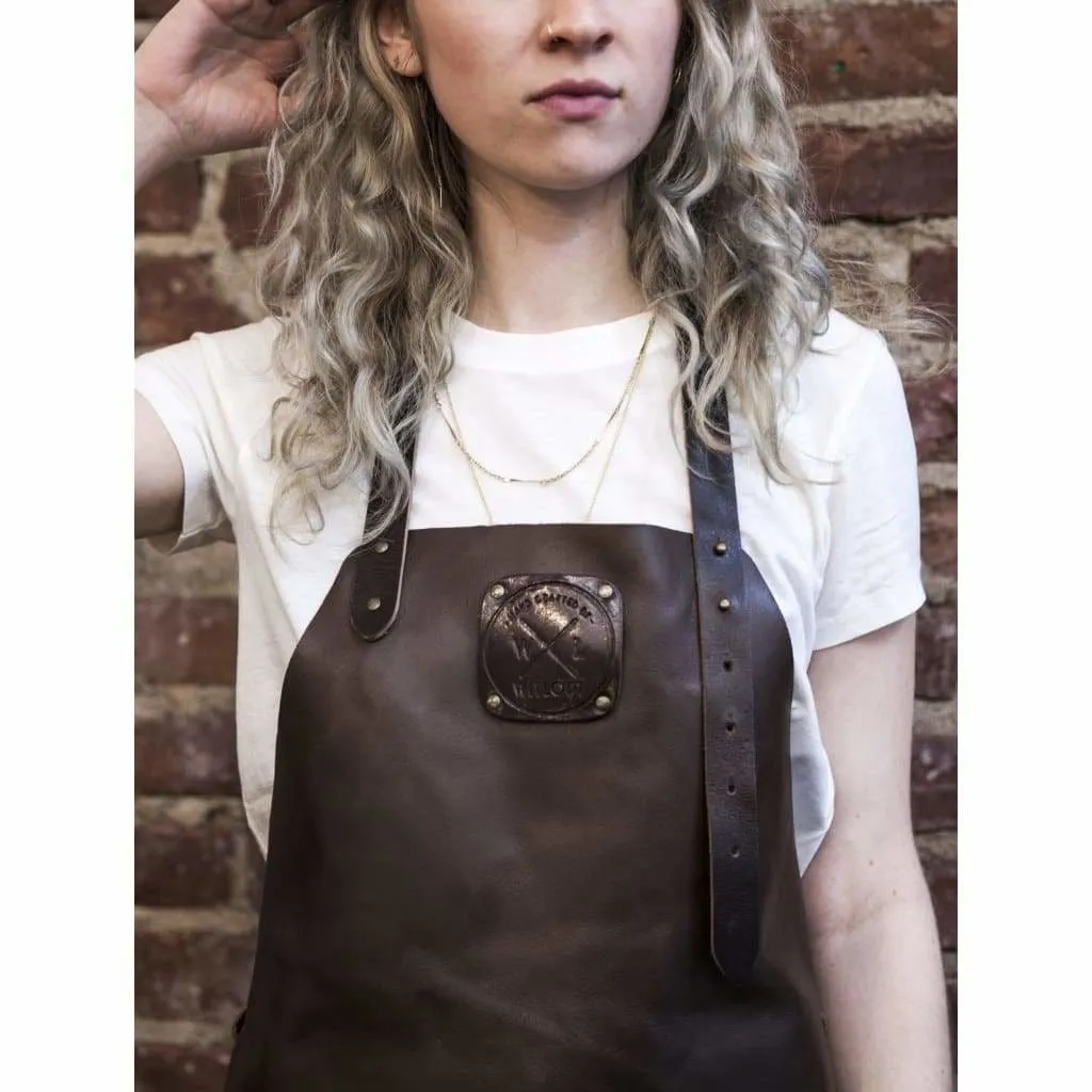 Witloft Leather Apron Classic Dark Brown