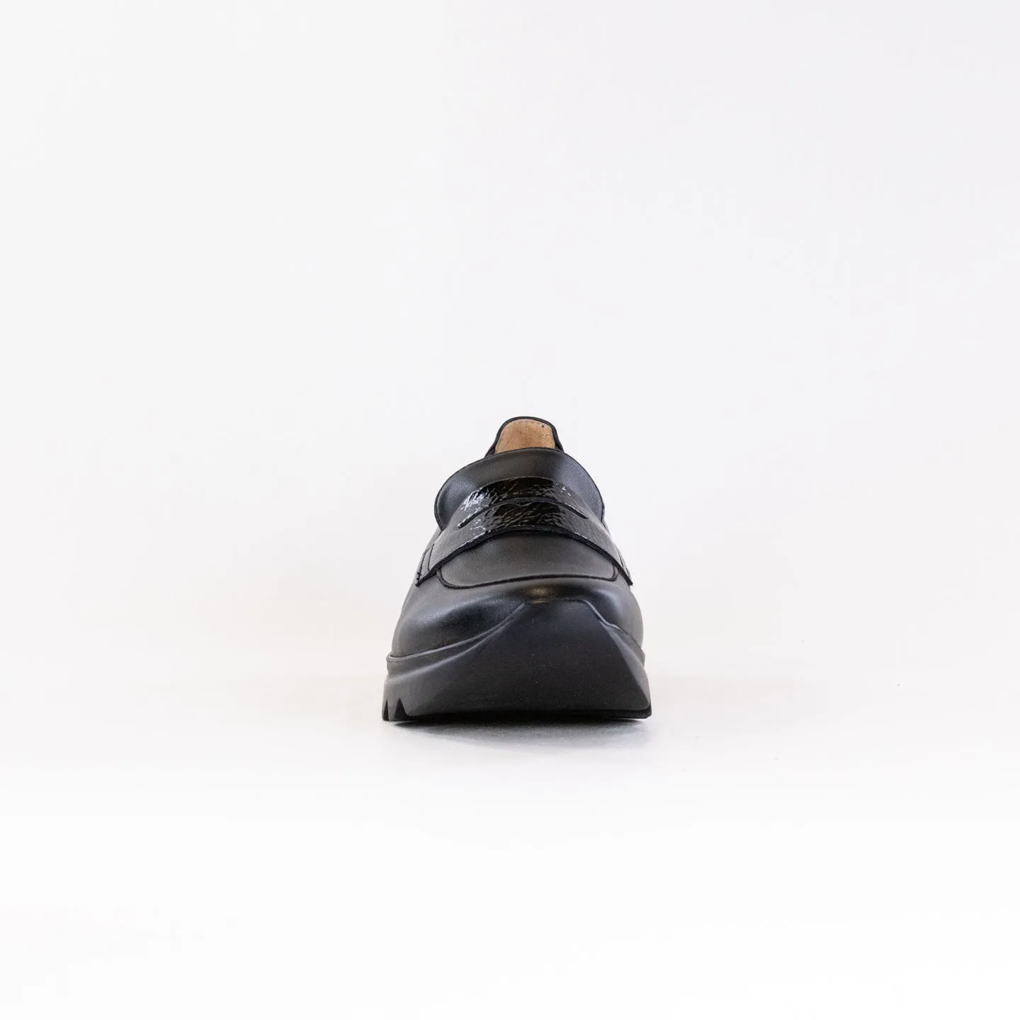 Wolky Snoafer F2F (Women's) - Black Stretch