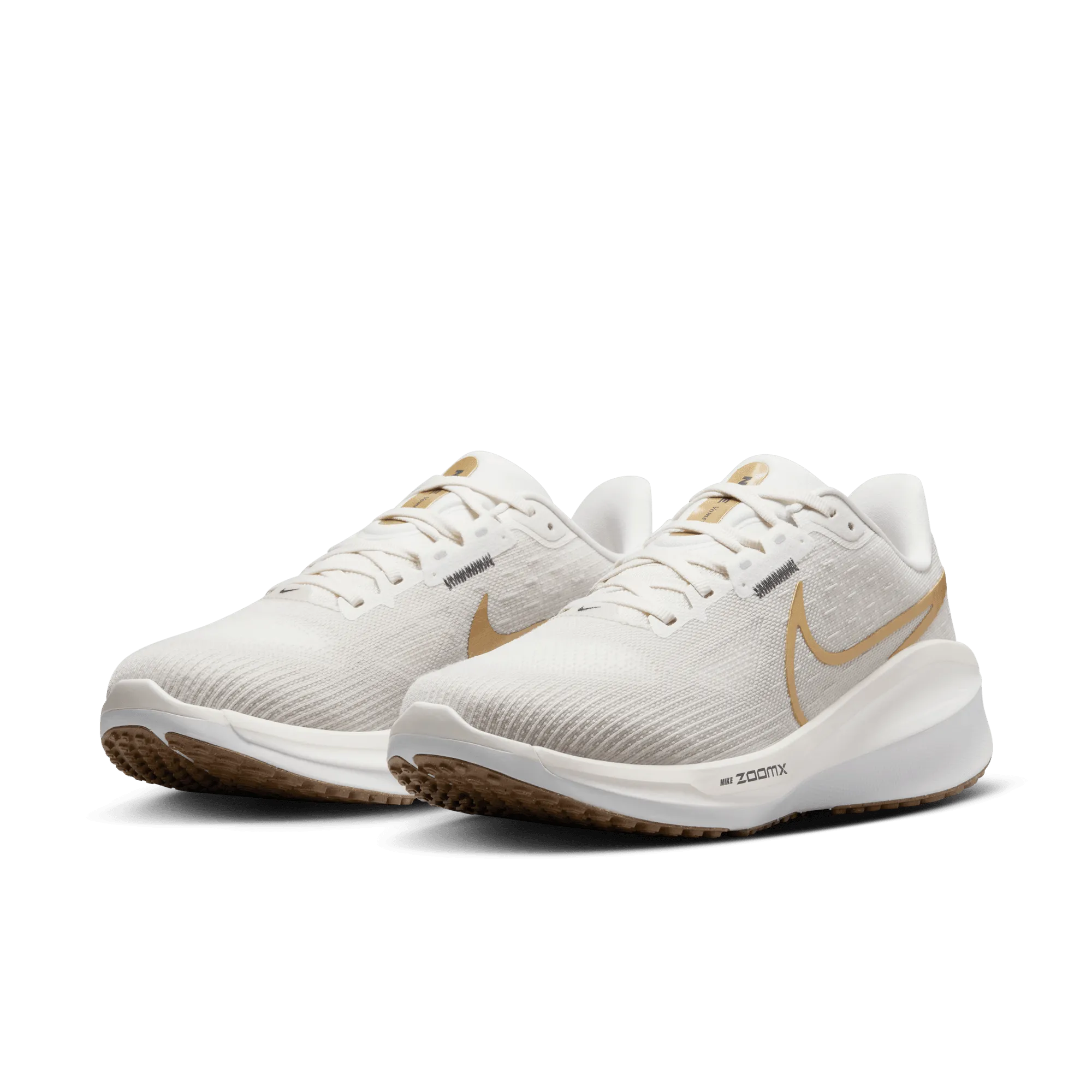 Women's Vomero 17 (006 - Phantom/Metallic Gold-Light Bone-Sail)