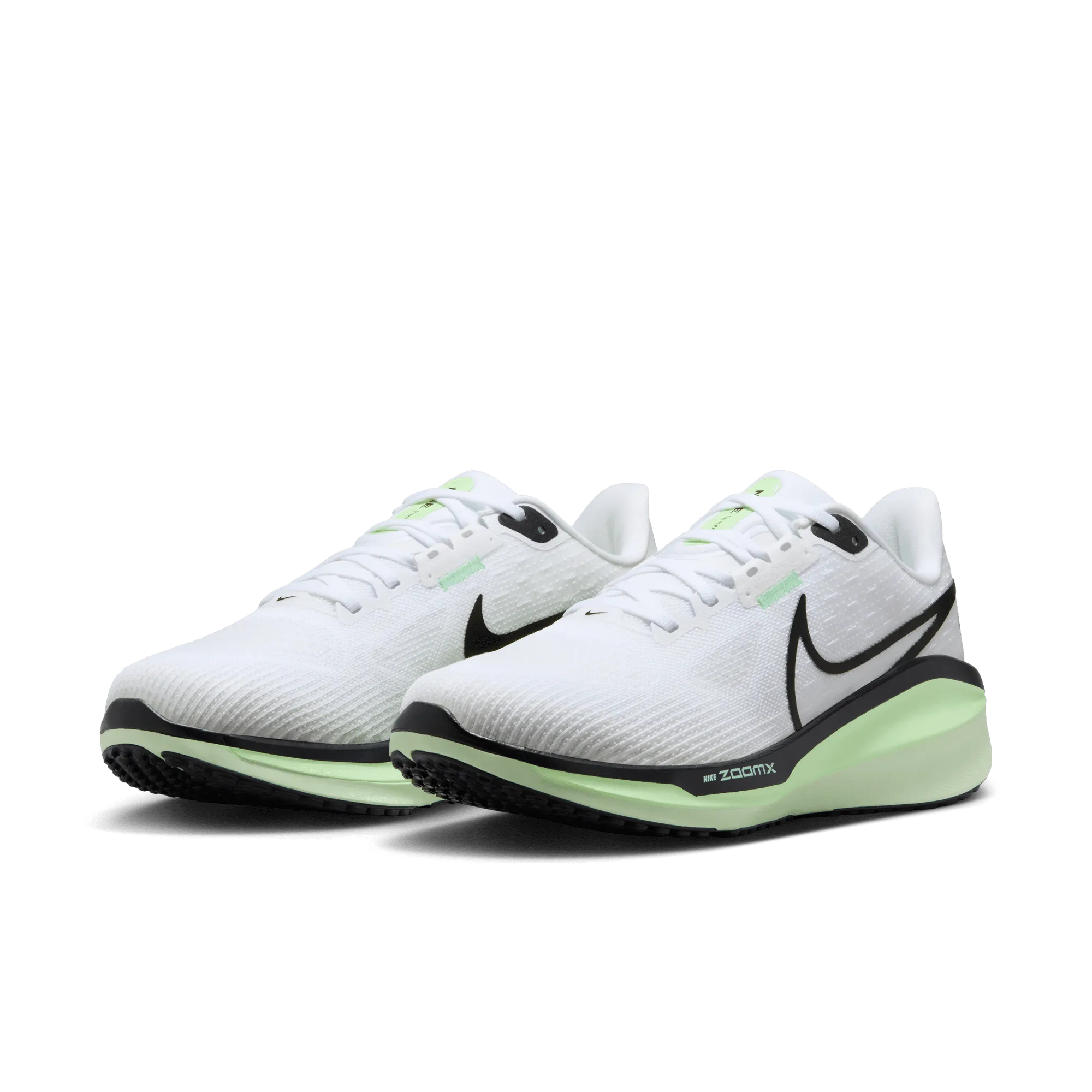 Women's Vomero 17 (100 - White/Black-Vapor Green-Green Strike)