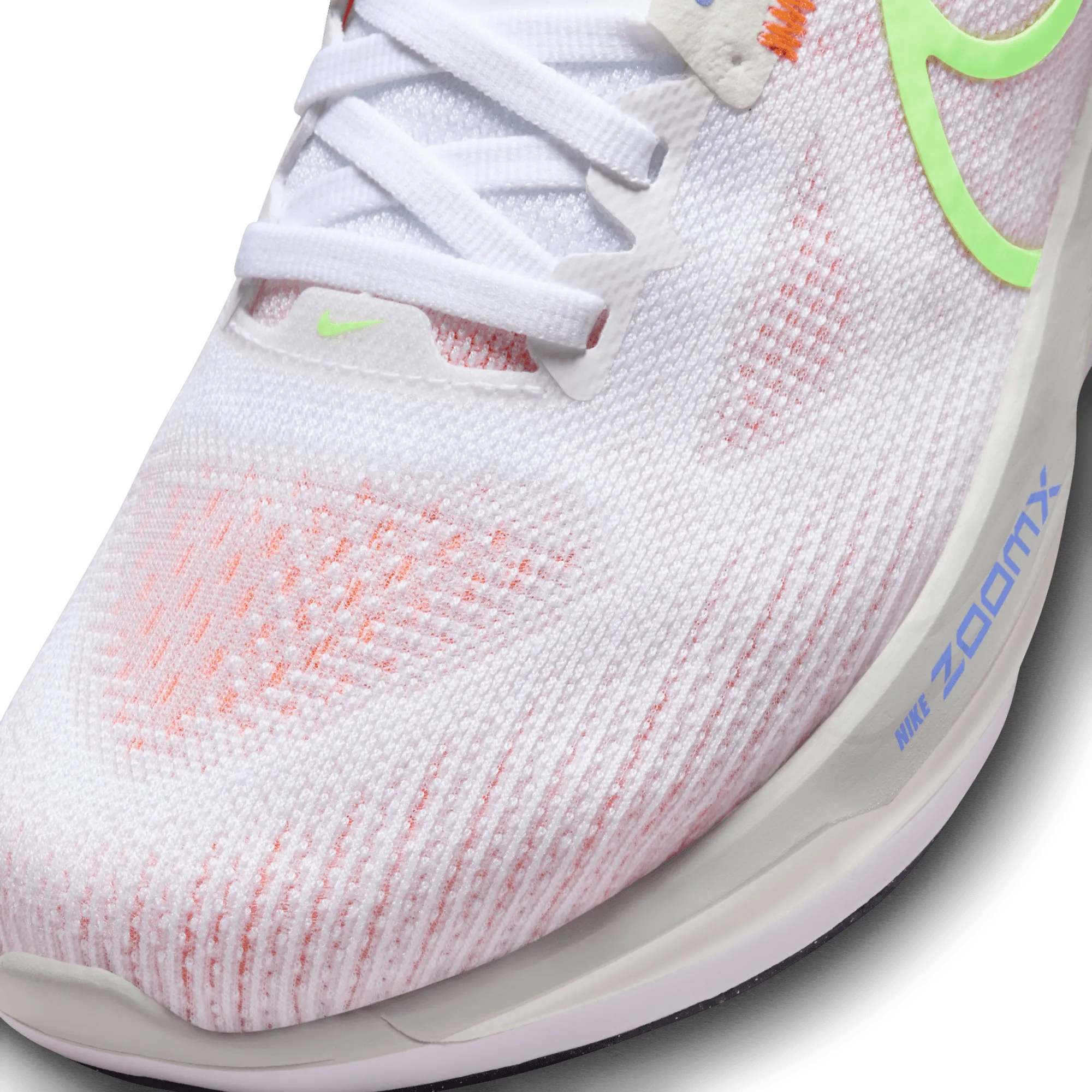 Women's Vomero 17 (100 - White/Lime Blast-Photon Dust-Polar)