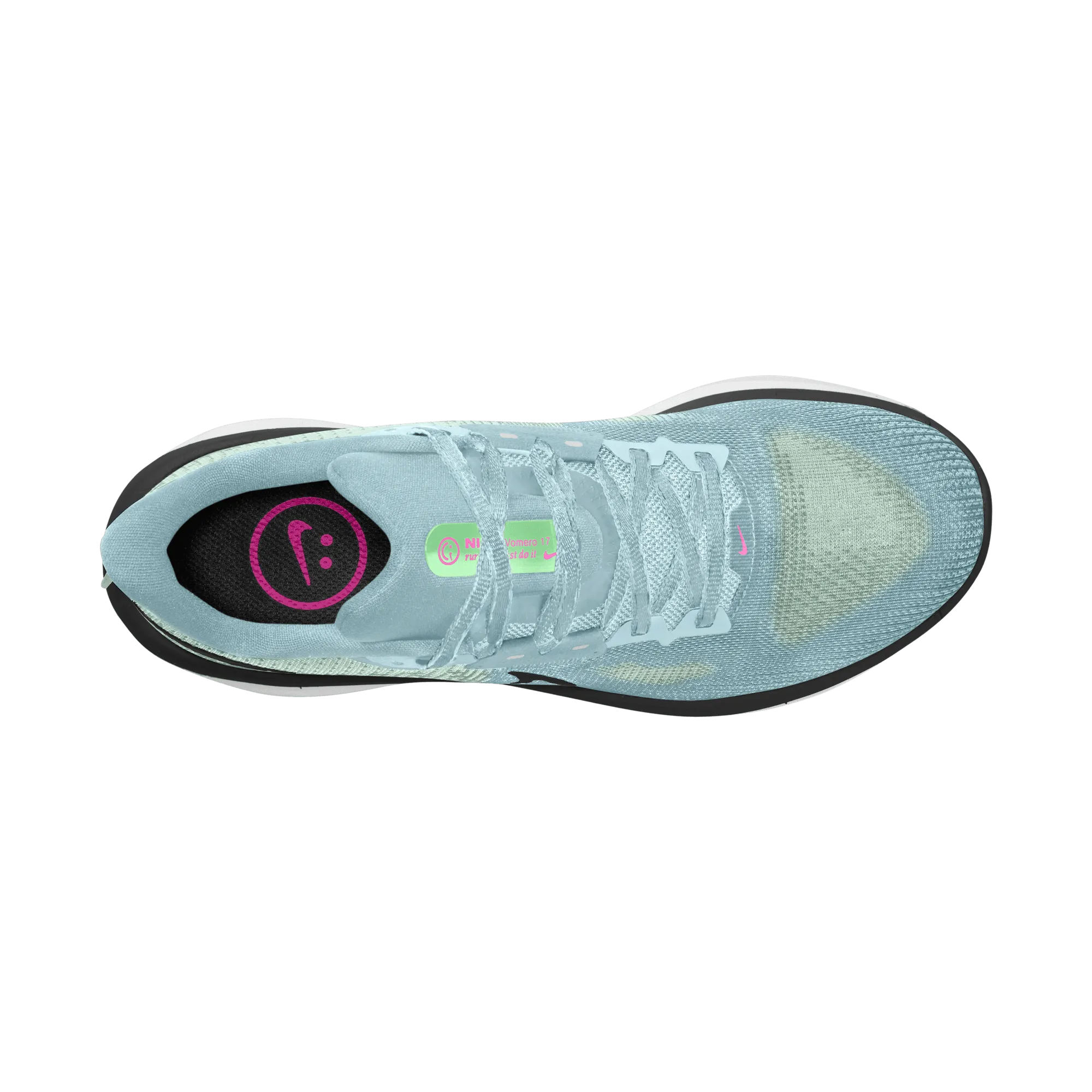 Women's Vomero 17 (402 - Glacier Blue/Barely Green/Vapor Green/Black)