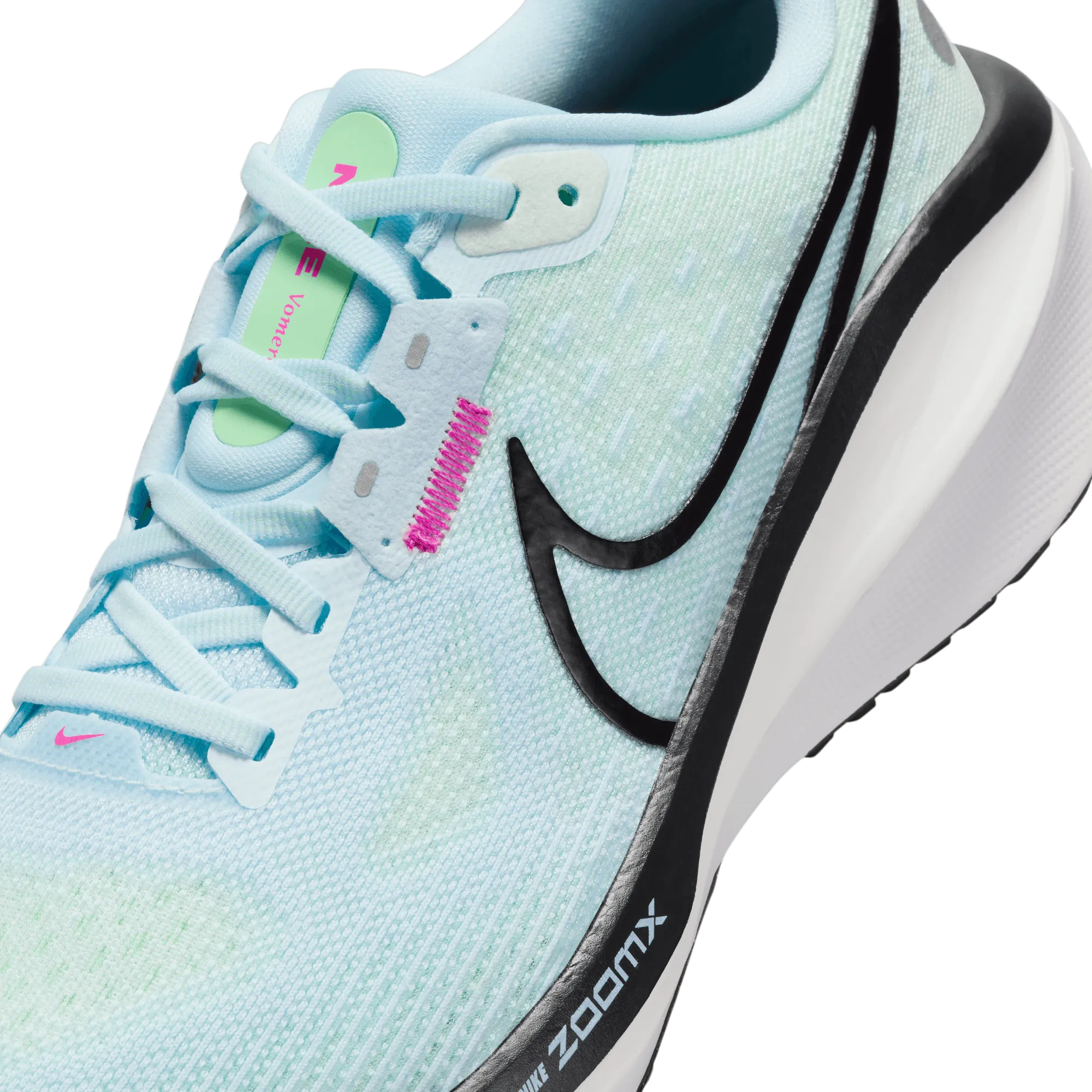 Women's Vomero 17 (402 - Glacier Blue/Barely Green/Vapor Green/Black)