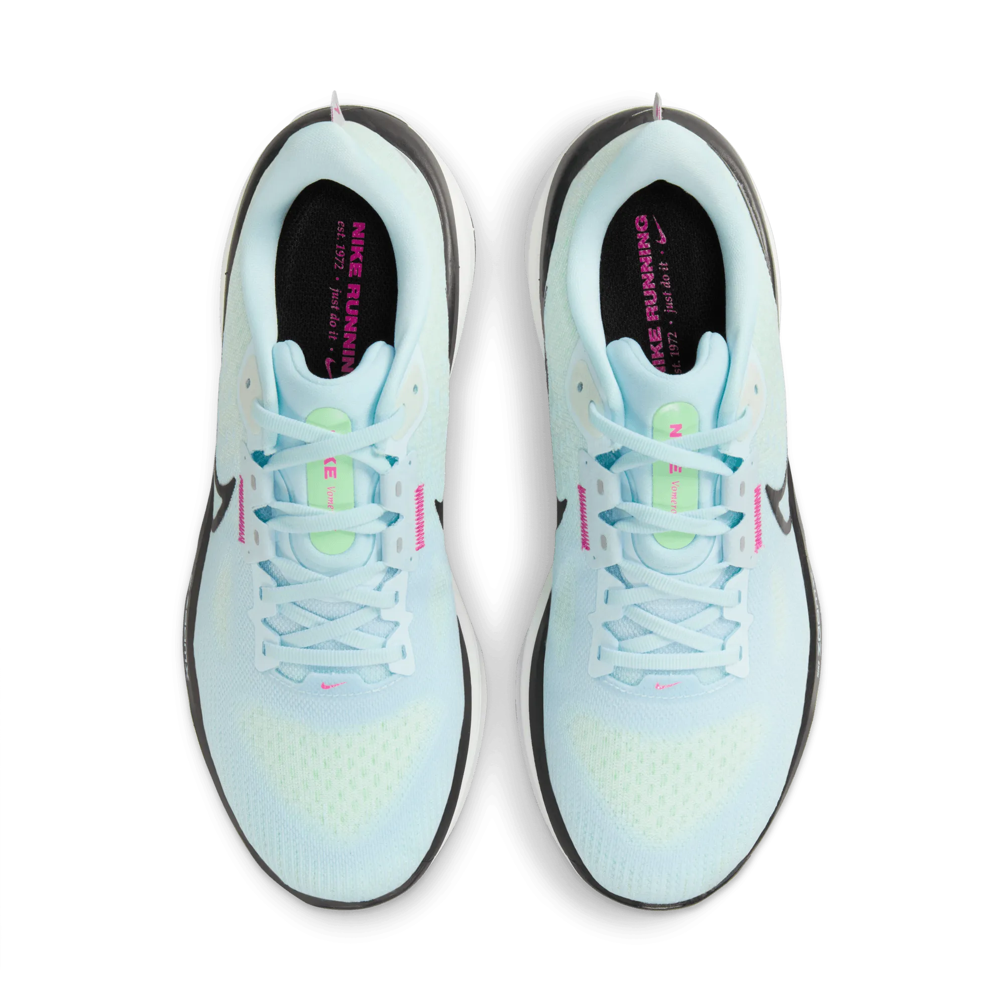 Women's Vomero 17 (402 - Glacier Blue/Barely Green/Vapor Green/Black)