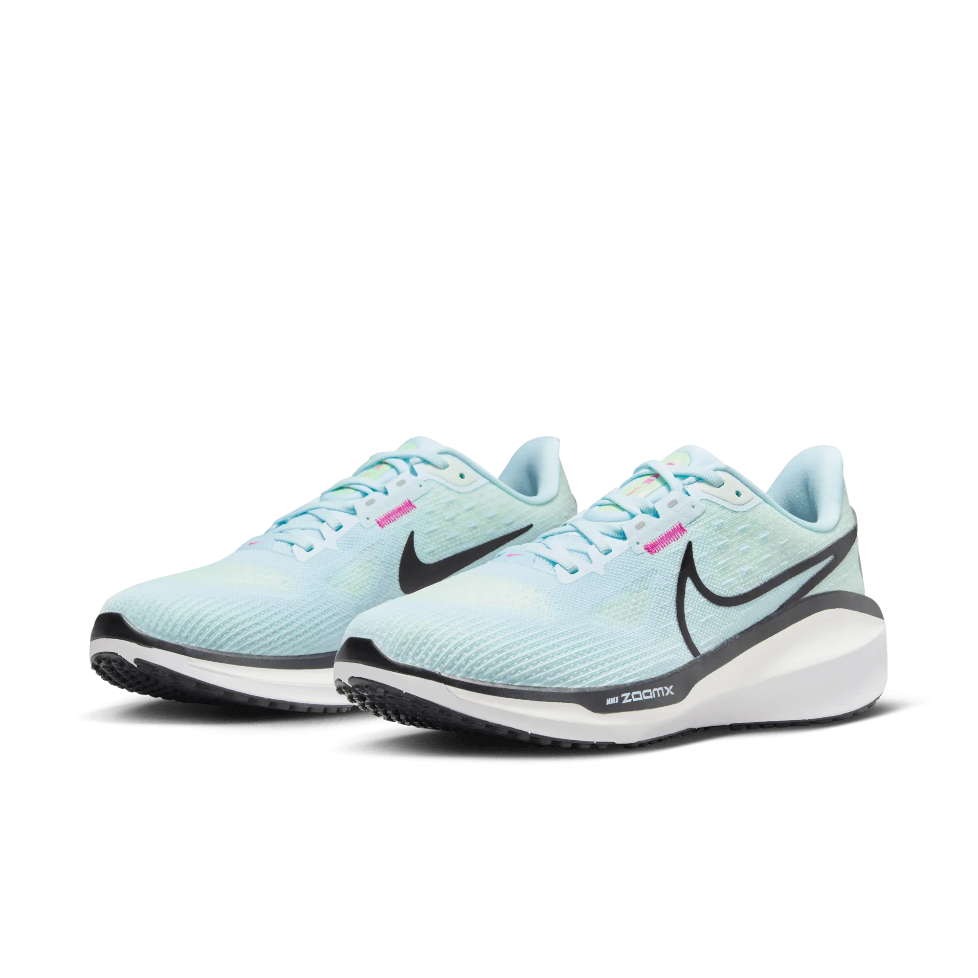 Women's Vomero 17 (402 - Glacier Blue/Barely Green/Vapor Green/Black)