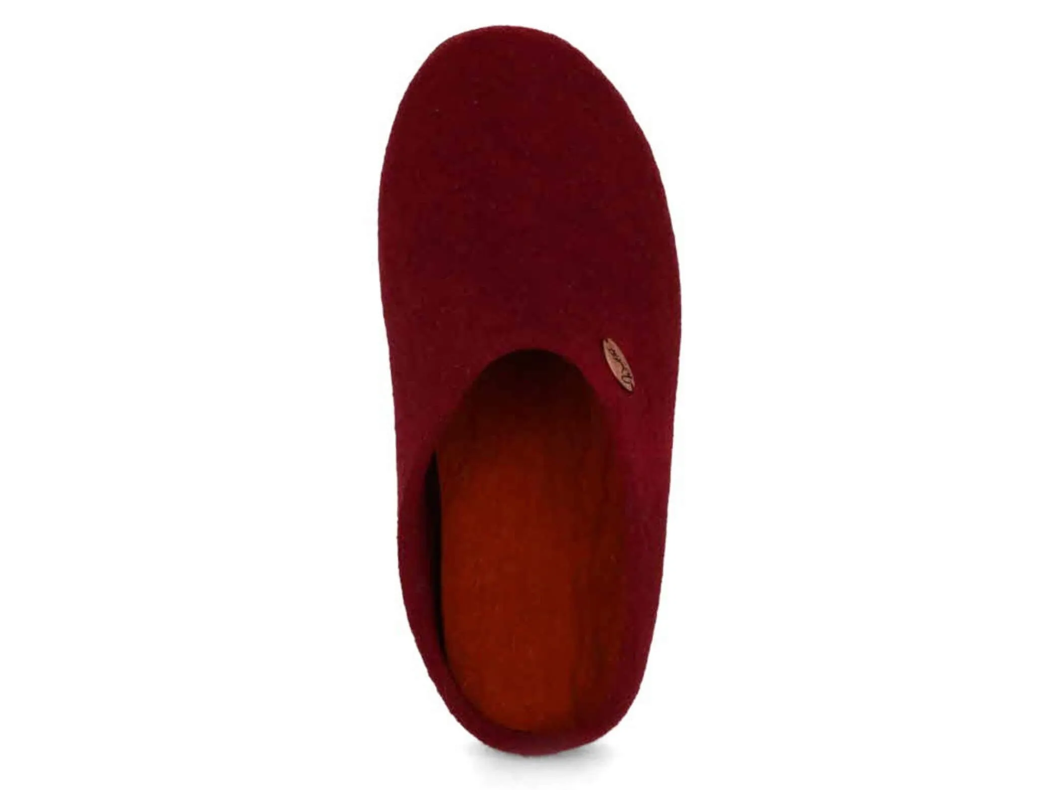WoolFit Classic | Felt Slippers with Insoles & Leather Sole
