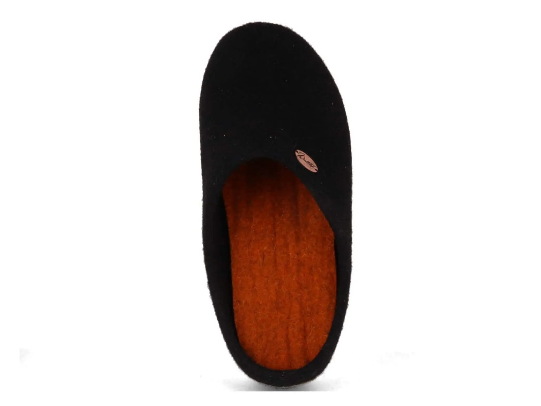 WoolFit Classic | Felt Slippers with Insoles & Leather Sole