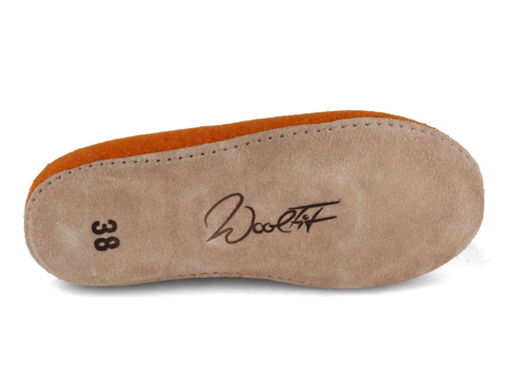 WoolFit Classic | Felt Slippers with Insoles & Leather Sole
