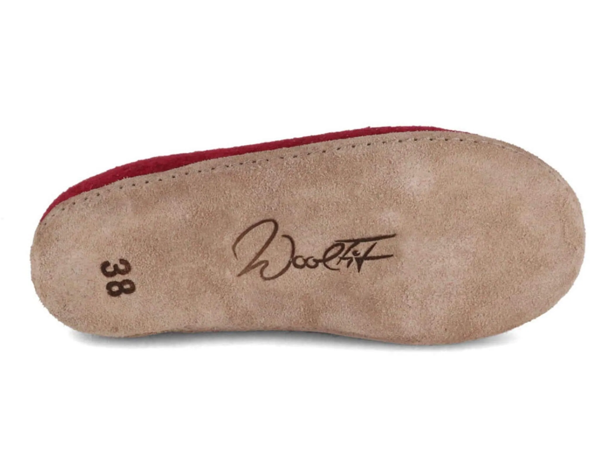 WoolFit Classic | Felt Slippers with Insoles & Leather Sole