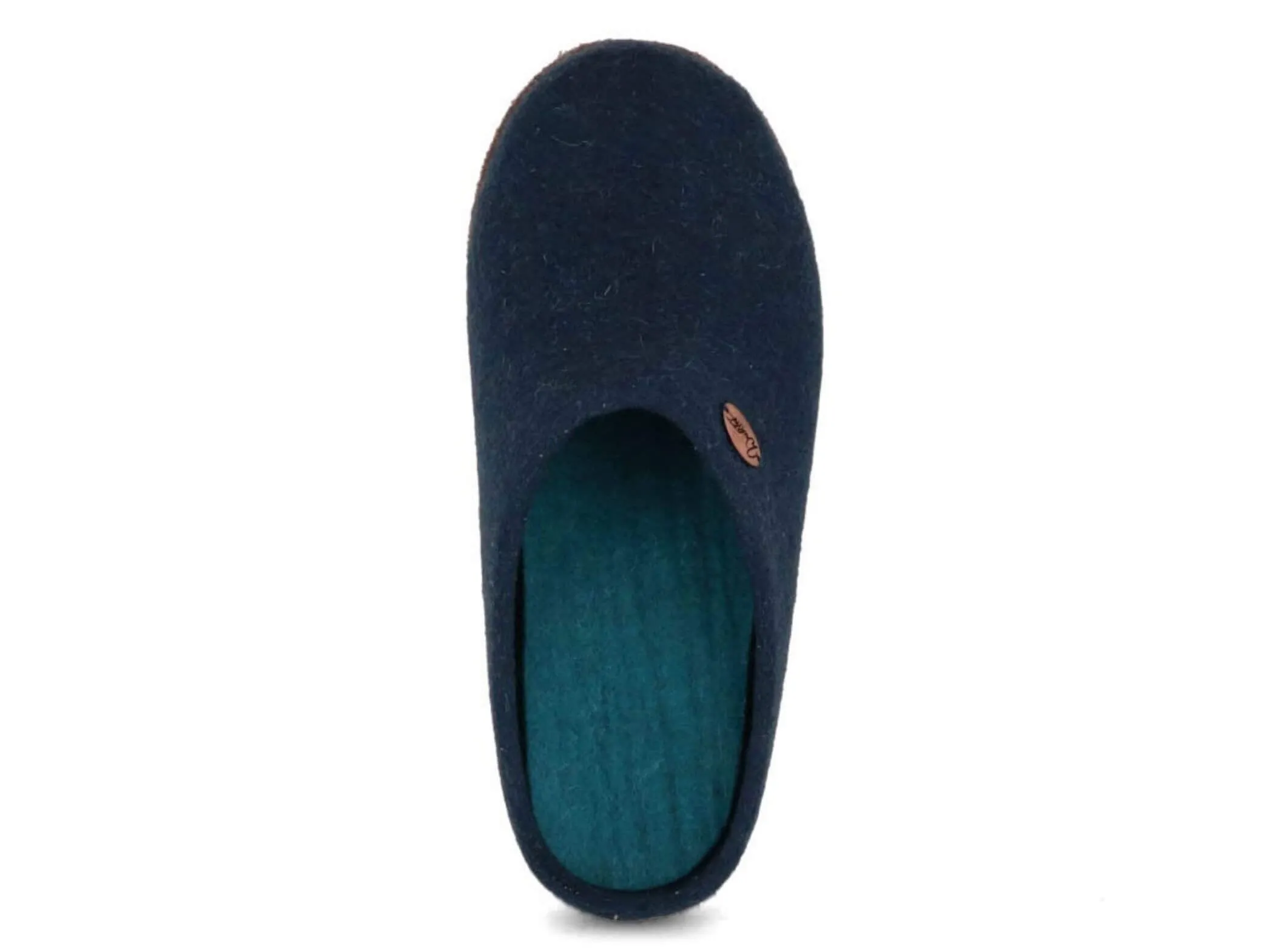 WoolFit Classic | Felt Slippers with Insoles & Leather Sole