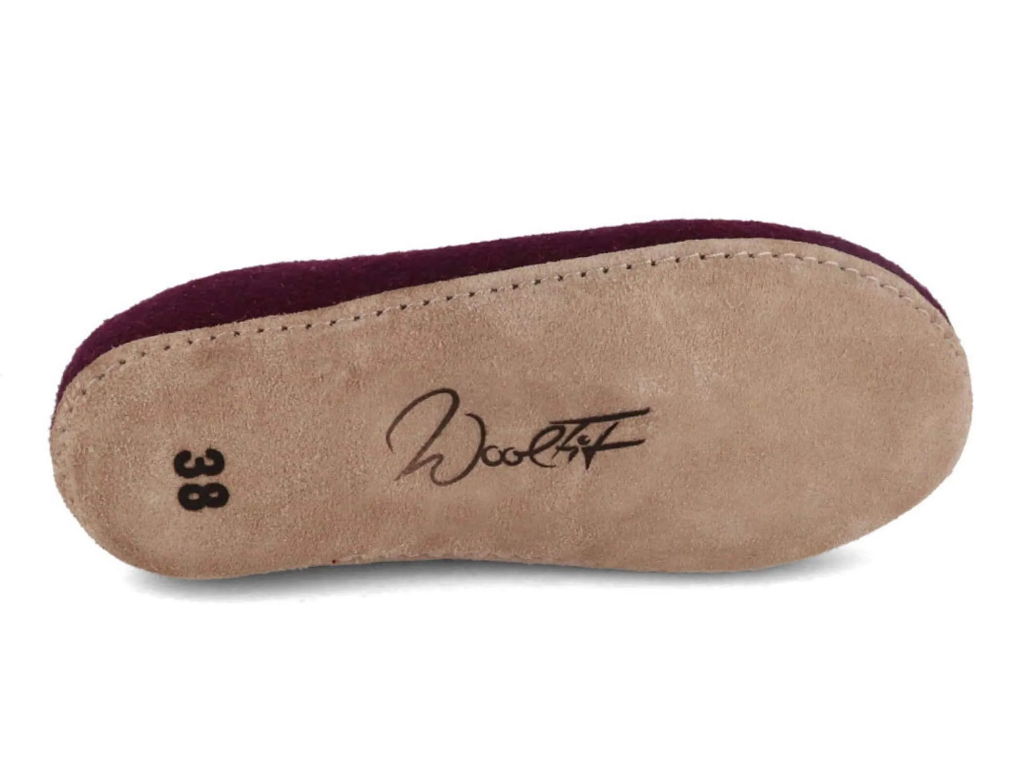 WoolFit Classic | Felt Slippers with Insoles & Leather Sole